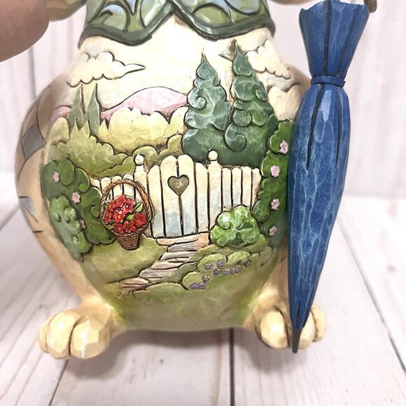 Jim Shore Heartwood Creek Welcome Spring Rabbit Bunny Figurine 2009 4016462 - Picture 8 of 12